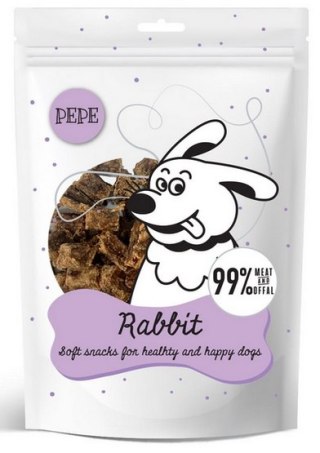 Paka Zwierzaka PEPE Mini Chunkies Rabbit (królik) 70g