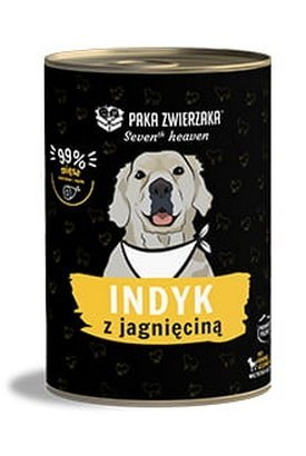 Paka Zwierzaka Seventh Heaven Turkey & Lamb puszka 400g