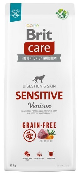 Brit Care Grain Free Sensitive Venison 12kg