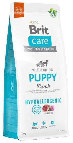 Brit Care Hypoallergenic Puppy Lamb 12kg