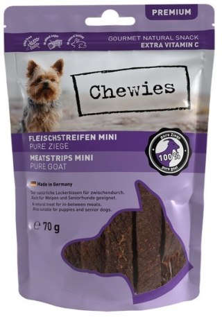 Chewies Meat Strips Mini Koza 70g