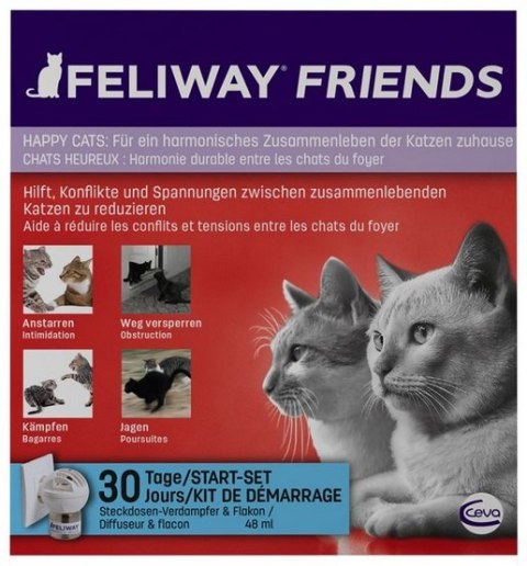 Feliway Friends - kocie feromony Zestaw Startowy (Dyfuzor+wkład)