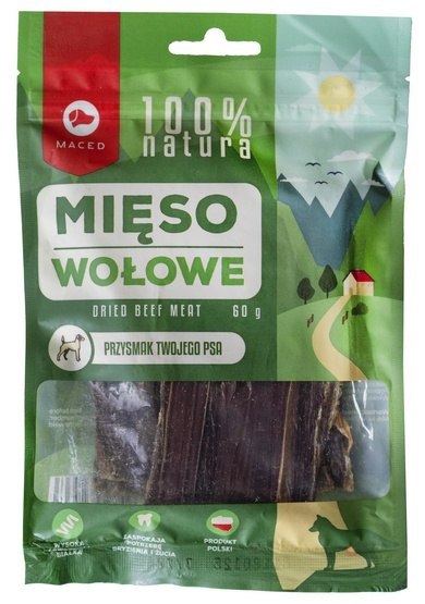 Maced 100% Natura Mięso wołowe 60g