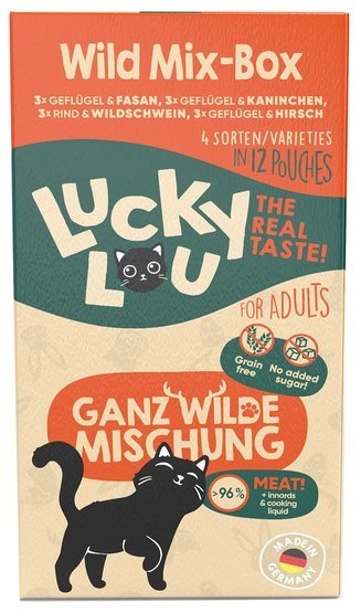 Lucky Lou Lifestage Adult Wild Mix-Box saszetki 12x125g