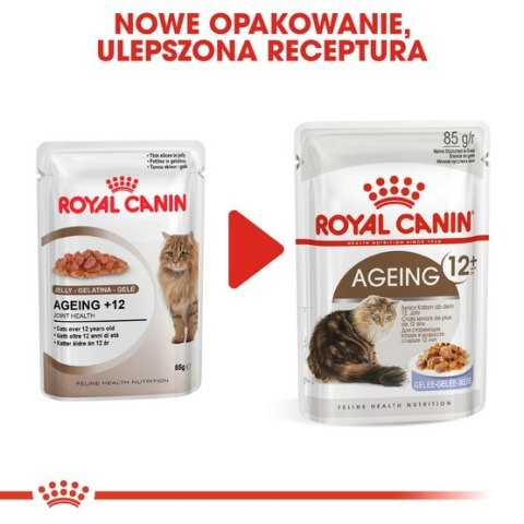 Royal Canin Ageing +12 karma mokra w galaretce dla kotów dojrzałych saszetka 85g