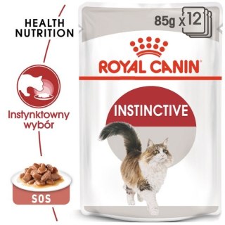 Royal Canin Instinctive w sosie karma mokra dla kotów dorosłych, wybrednych saszetka 85g