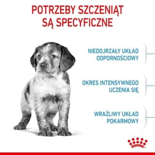 Royal Canin Medium Puppy karma sucha dla szczeniąt, od 2 do 12 miesiąca, ras średnich 15kg