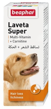 Beaphar Laveta Super Dog - preparat na sierść dla psa 50ml