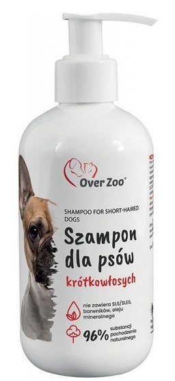 Over Zoo Szampon dla psów krótkowłosych 250ml