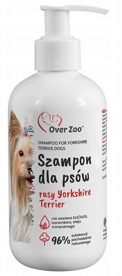 Over Zoo Szampon dla psów rasy Yorkshire Terier 250ml