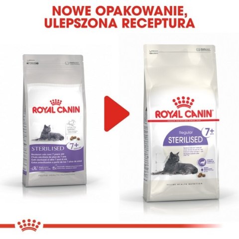 Royal Canin Sterilised 7+ karma sucha dla kotów dorosłych, od 7 do 12 roku życia, sterylizowanych 3,5kg