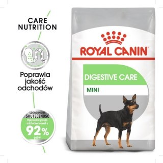 Royal Canin Mini Digestive Care karma sucha dla psów dorosłych, ras małych o wrażliwym przewodzie pokarmowym 1kg