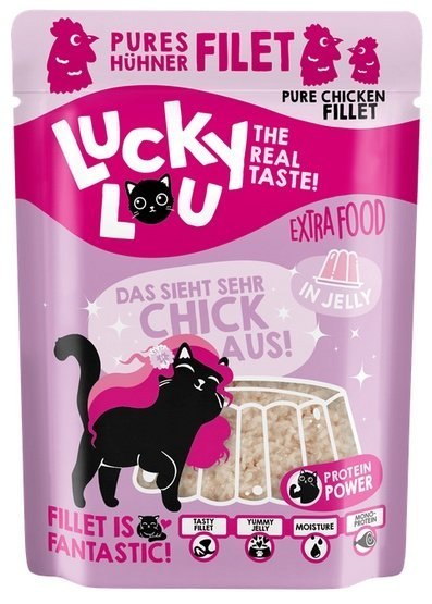 Lucky Lou Extrafood Kurczak w galaretce saszetka 70g