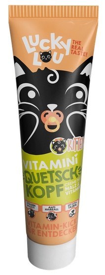 Lucky Lou Quetschkopfe Kitten Witaminy pasta 100g Lucky Lou Quetschkopfe Kitten Witaminy pasta 100g