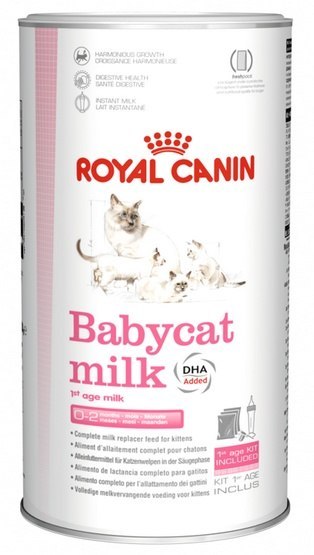 Royal Canin Babycat Milk pełnoporcjowy preparat mlekozastępczy dla kociąt do 2 miesiąca życia 300g