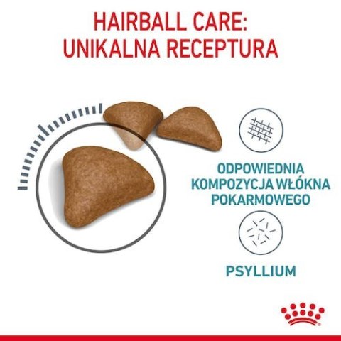 Royal Canin Hairball Care karma sucha dla kotów dorosłych, eliminacja kul włosowych 10kg