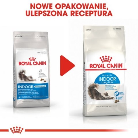 Royal Canin Indoor Long Hair karma sucha dla kotów dorosłych, długowłose, przebywających wyłącznie w domu 10kg Royal Canin Indoor Long Hair karma sucha dla kotów dorosłych, długowłose, przebywających wyłącznie w domu 10kg