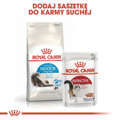 Royal Canin Indoor Long Hair karma sucha dla kotów dorosłych, długowłose, przebywających wyłącznie w domu 10kg