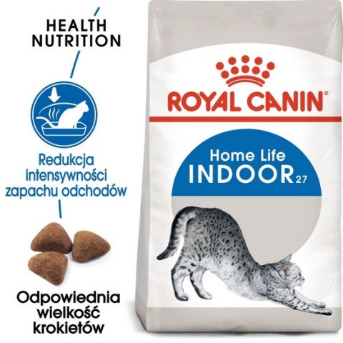 Royal Canin Indoor karma sucha dla kotów dorosłych, przebywających wyłącznie w domu 10kg