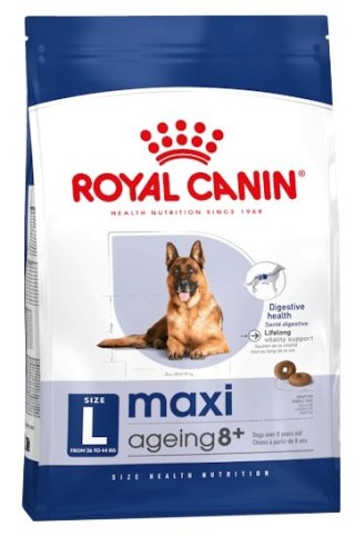 Royal Canin Maxi Ageing 8+ karma sucha dla psów dojrzałych, po 8 roku życia, ras dużych 15kg