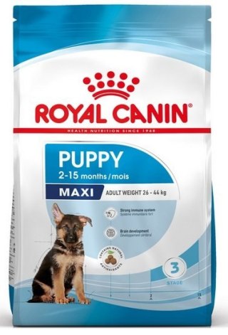 Royal Canin Maxi Puppy karma sucha dla szczeniąt, od 2 do 15 miesiąca życia, ras dużych 4kg