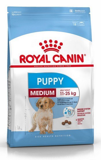 Royal Canin Medium Puppy karma sucha dla szczeniąt, od 2 do 12 miesiąca, ras średnich 1kg