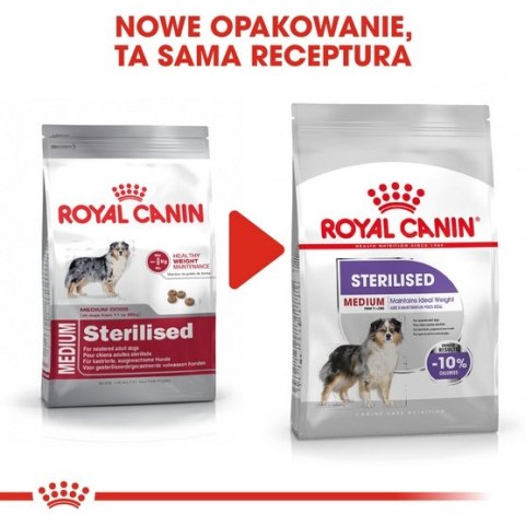 Royal Canin Medium Sterilised karma sucha dla psów dorosłych, ras średnich, sterylizowanych 3kg