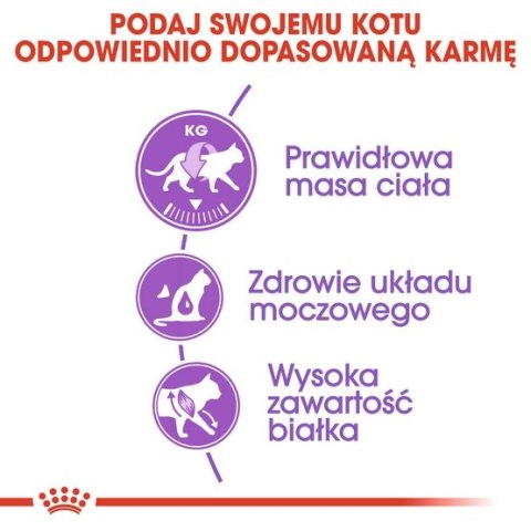 Royal Canin Sterilised karma sucha dla kotów dorosłych, sterylizowanych 12kg (10+2kg)