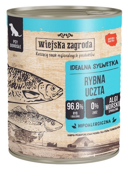 Wiejska Zagroda Rybna uczta puszka 800g