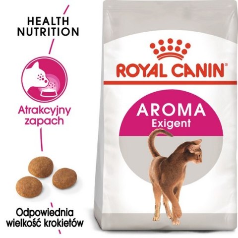 Royal Canin Exigent Aromatic Attraction karma sucha dla kotów dorosłych, wybrednych, kierujących się zapachem 2kg