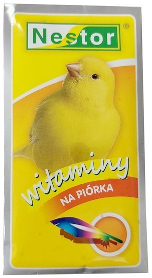 Nestor Witaminy dla kanarków na piórka