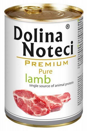 Dolina Noteci Premium Pies Pure Jagnięcina puszka 400g