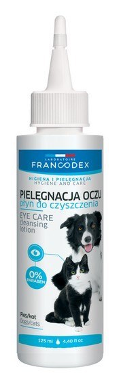 Francodex Płyn do oczu dla kotów i psów 125ml [FR179135]