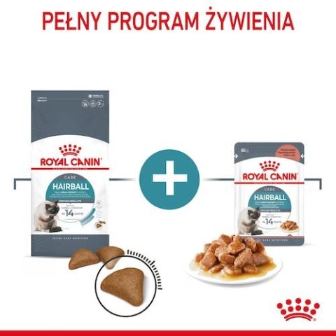 Royal Canin Hairball Care karma sucha dla kotów dorosłych, eliminacja kul włosowych 400g