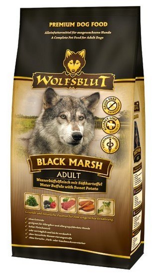 Wolfsblut Dog Black Marsh - bawół i dynia 500g