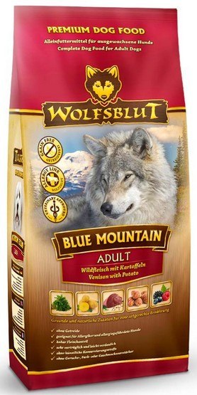 Wolfsblut Dog Blue Mountain dziczyzna i owoce leśne 2kg Wolfsblut Dog Blue Mountain dziczyzna i owoce leśne 2kg