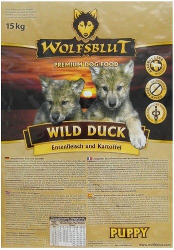 Wolfsblut Dog Wild Duck Puppy kaczka i bataty 2kg Wolfsblut Dog Wild Duck Puppy kaczka i bataty 2kg