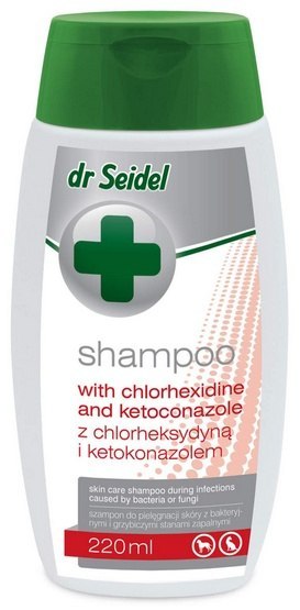 Dr Seidel Szampon z chlorheksydyną i ketokonazolem 220ml