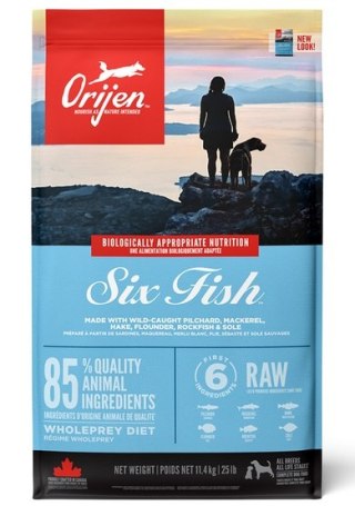 Orijen Adult 6 Fresh Fish 11,4kg