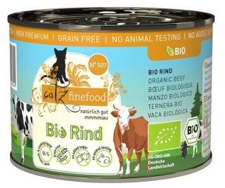 Catz Finefood Bio N.507 Wołowina puszka 200g