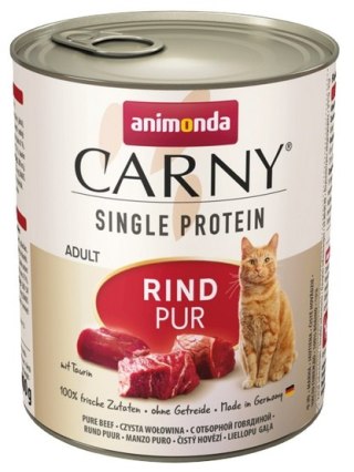 Animonda Carny Single Protein Adult Wołowina puszka 800g