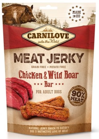 Carnilove Dog Jerky Chicken & Wild Boar Bar - kurczak i dzik 100g