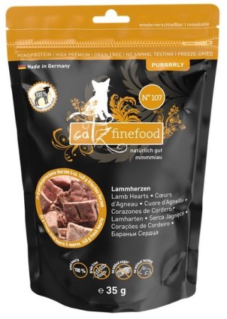 Catz Finefood Purrrrly N.107 Serca jagnięce 35g