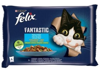 Felix Fantastic Rybne Smaki z warzywami w galaretce saszetka 4x85g