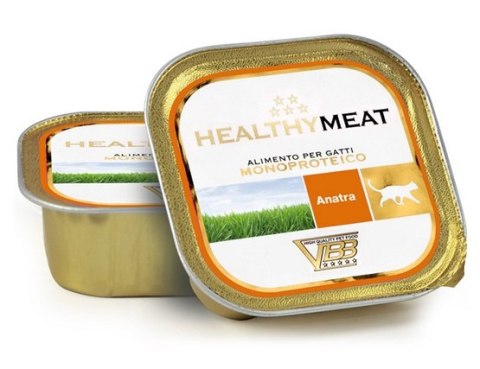 Healthy Meat Kot Mono Kaczka tacka 90g