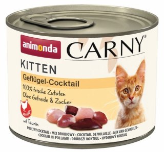 Animonda Carny Kitten Koktajl drobiowy puszka 200g