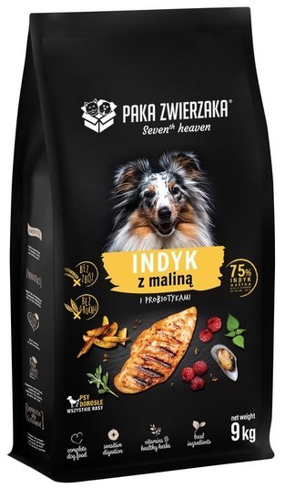 Paka Zwierzaka Seventh Heaven Indyk z maliną 9kg