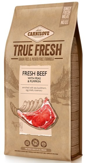 Carnilove Dog True Fresh Beef Adult - wołowina 11,4kg