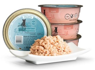 Catz Finefood Filety N.413 Kurczak/Tuńczyk tacka 85g