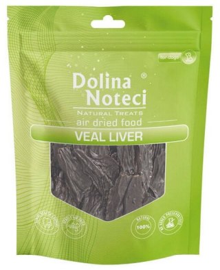 Dolina Noteci Natural Treats Dog Wątroba cielęca 150g [termin ważności: 15.04.2025]